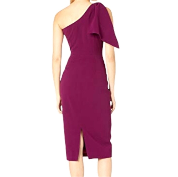 Dress the Population Tiffany Dress in Dark Magenta Pink Size L - Picture 6 of 8